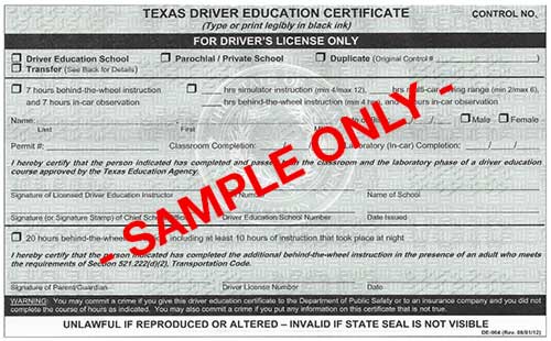 replacement lost texas drivers license