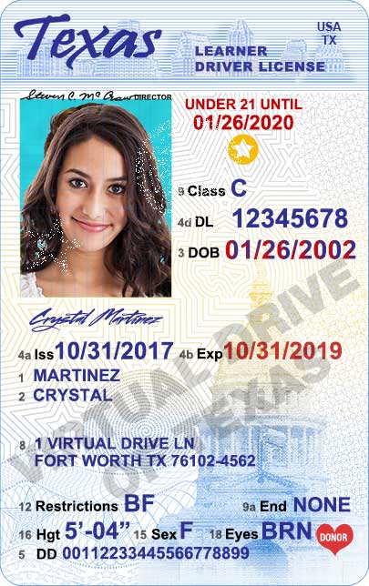 requirements for texas drivers license